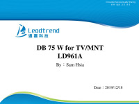 LD961A_DB 75 W for TV-MNT_power